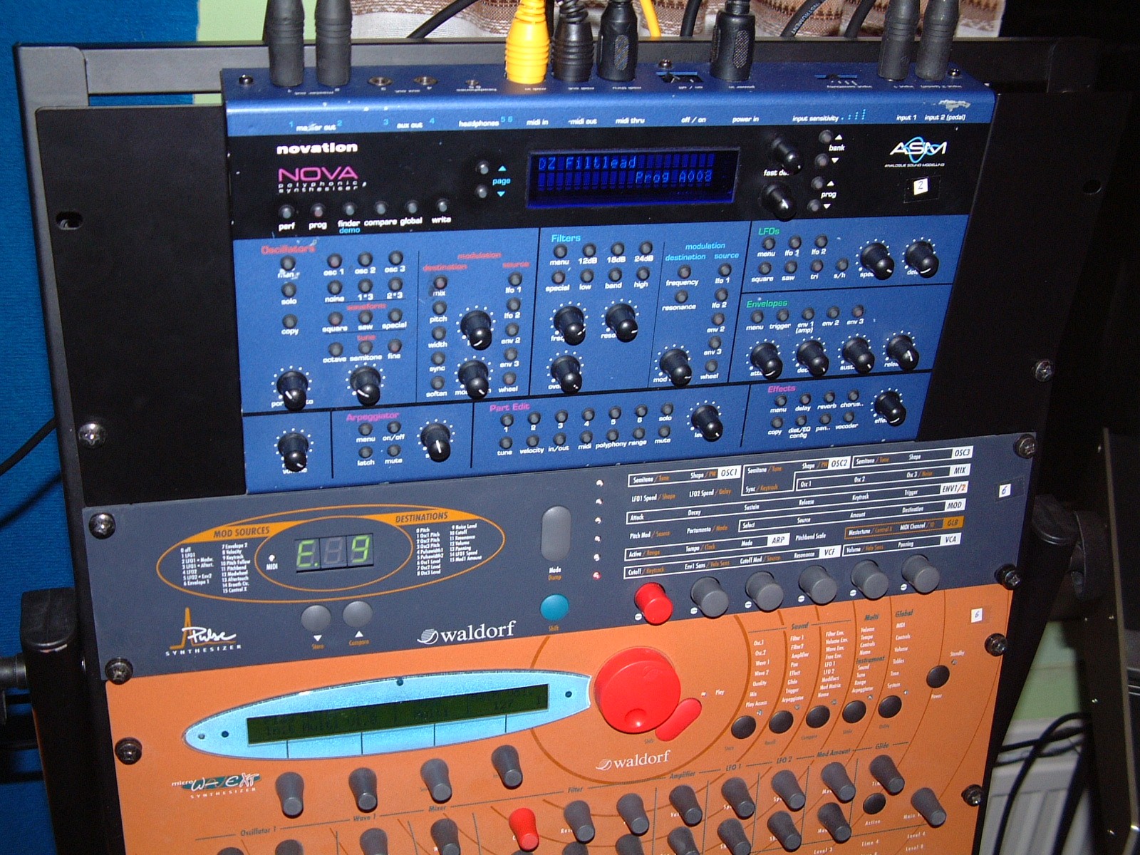 Synths from 2001
